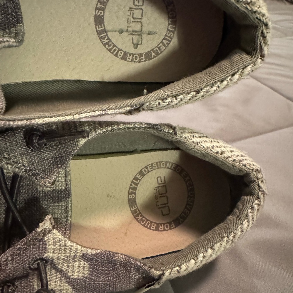 Hey Dude Kids Shoes Camouflage Loafers - Picture 2 of 6